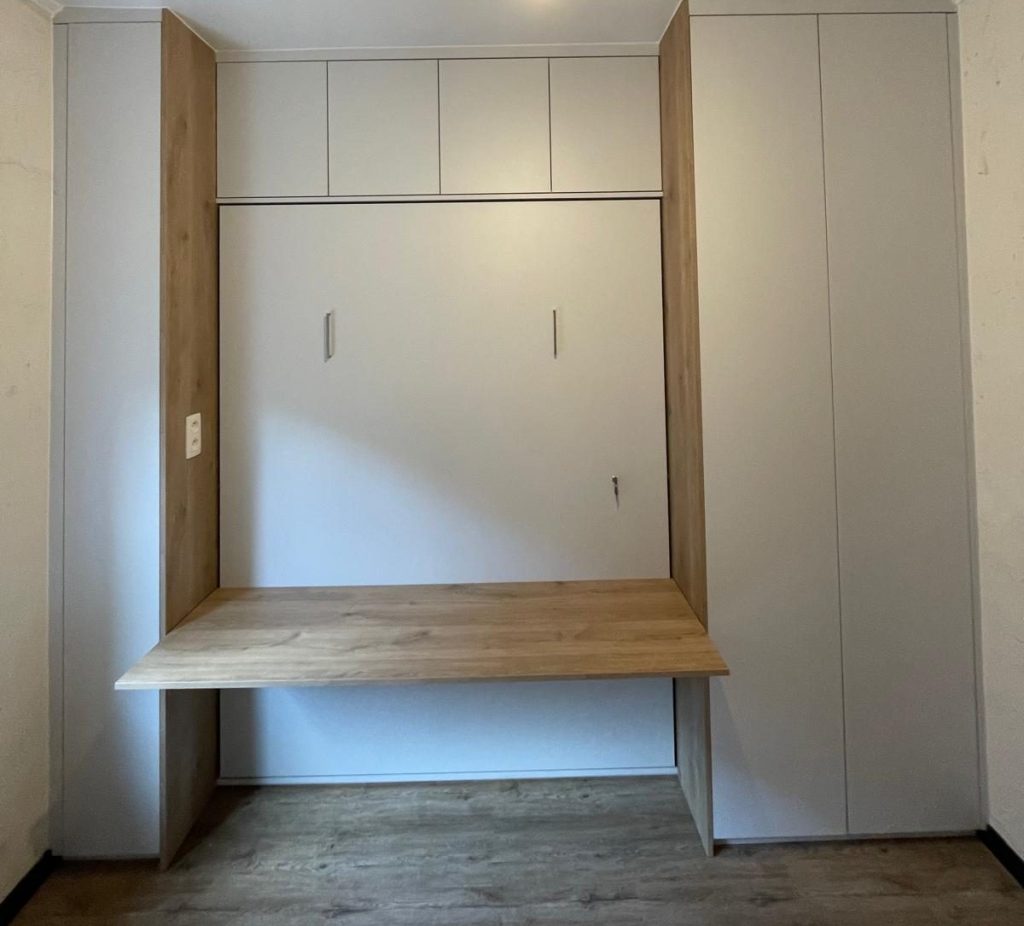 Bureau lit escamotable