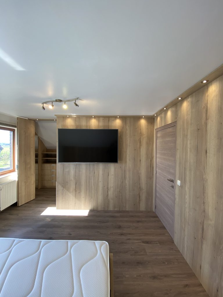 Parquet dans une chambre